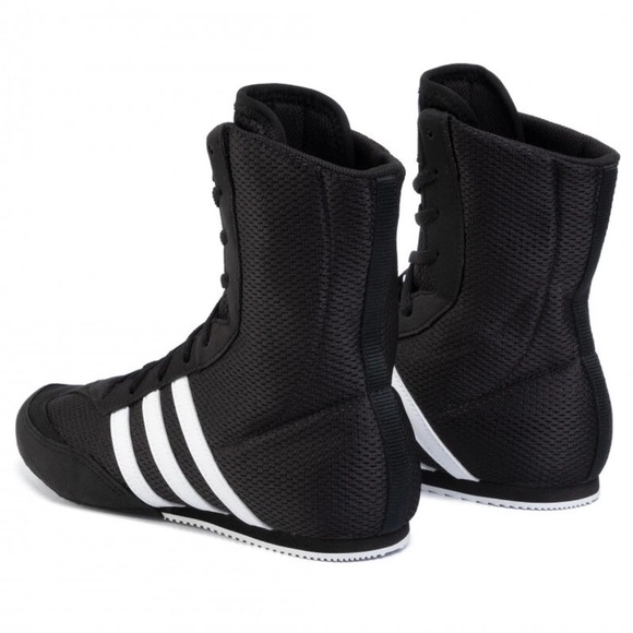 Adidas Box Hog 2 Black Boxing Shoes Boots FX0561 Unisex Mens 7 Women’s 8 EU 40 - Picture 4 of 16